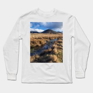 Grasslands And Mountains Long Sleeve T-Shirt